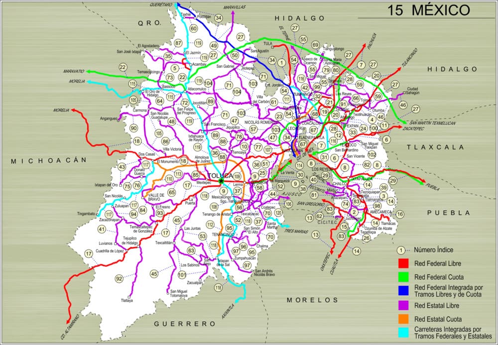 mapa de carreteras de Lerdo-imagen-de-portada