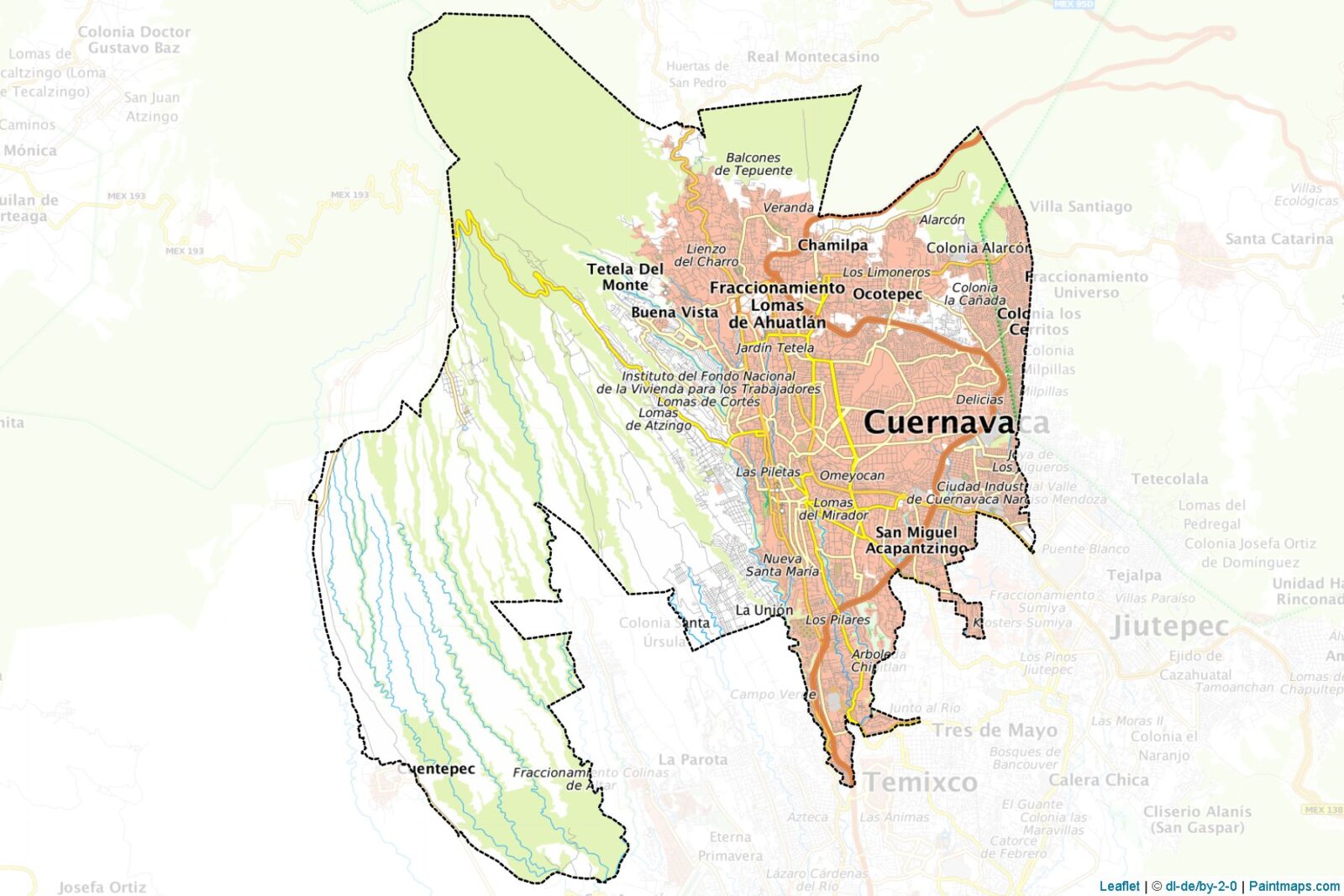 cuernavaca map-2