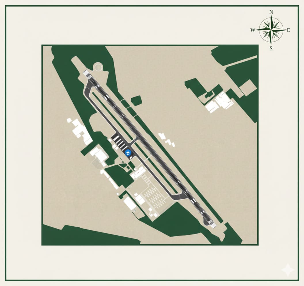 mapa del aeropuerto de Ciudad del Carmen-imagen-de-portada