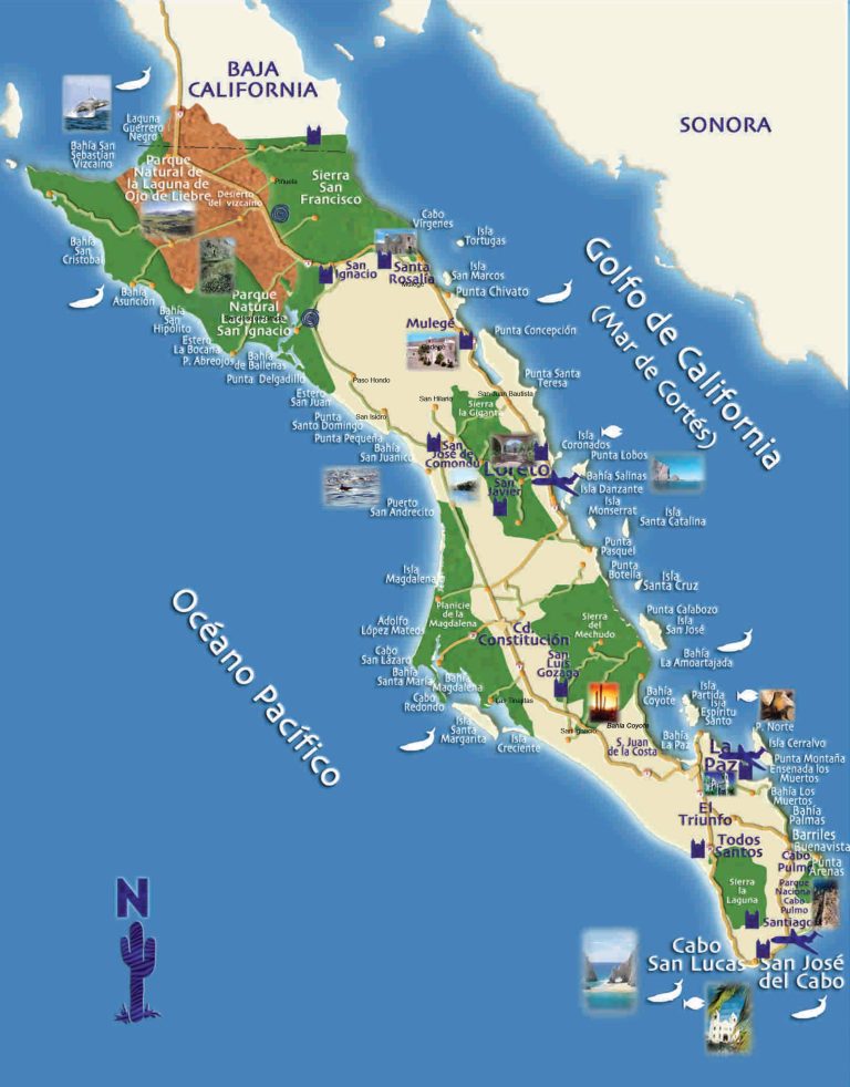mapa de Baja California Sur-4