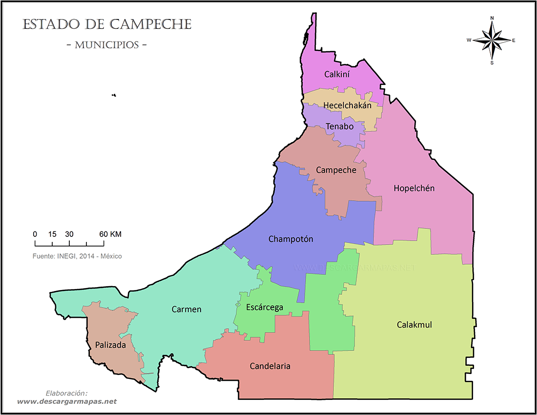 mapa de Campeche-3