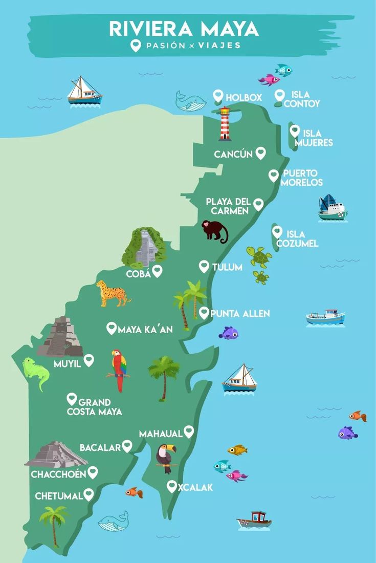 mapa de Cancún-2