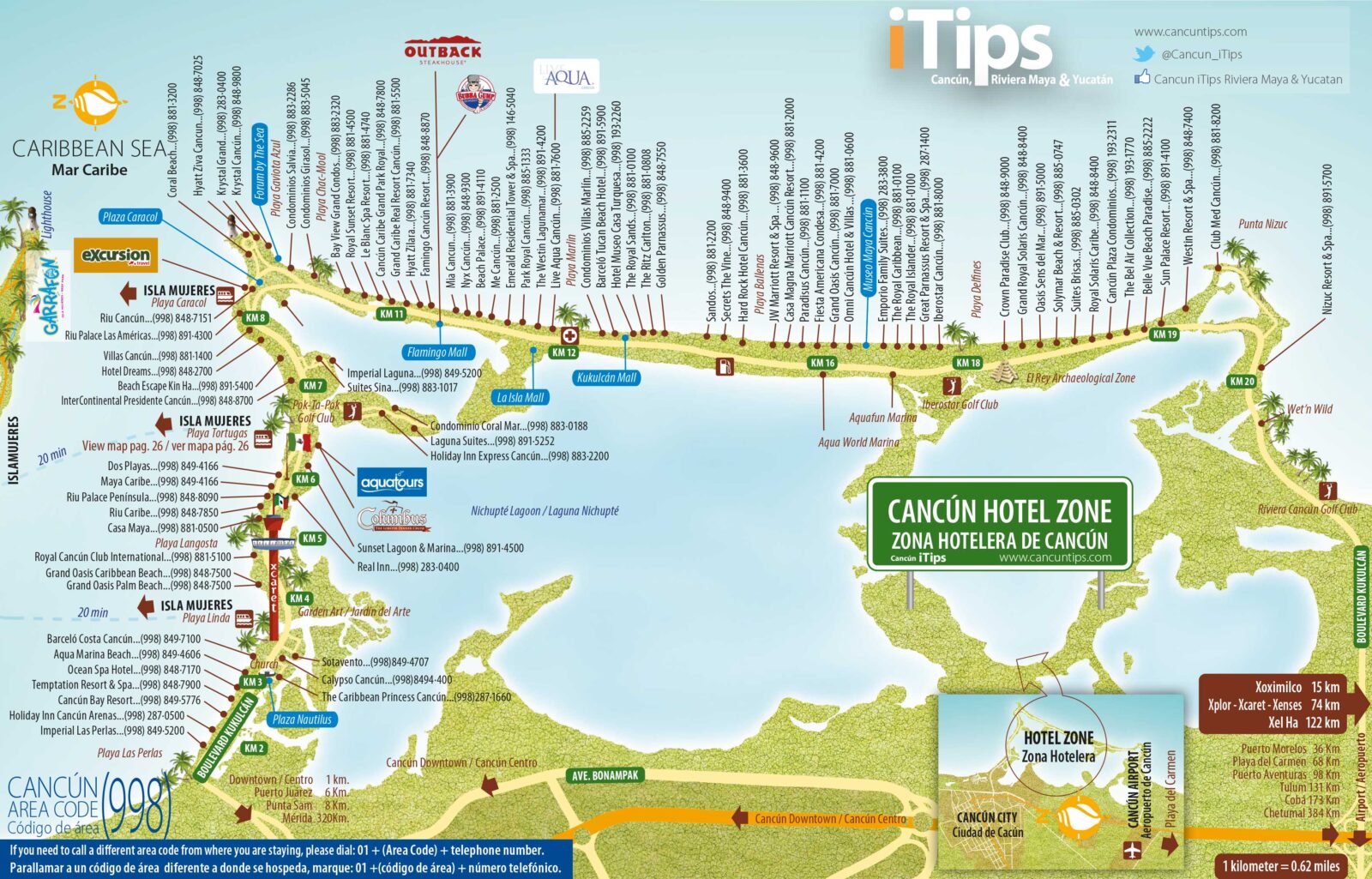 mapa de Cancún-4