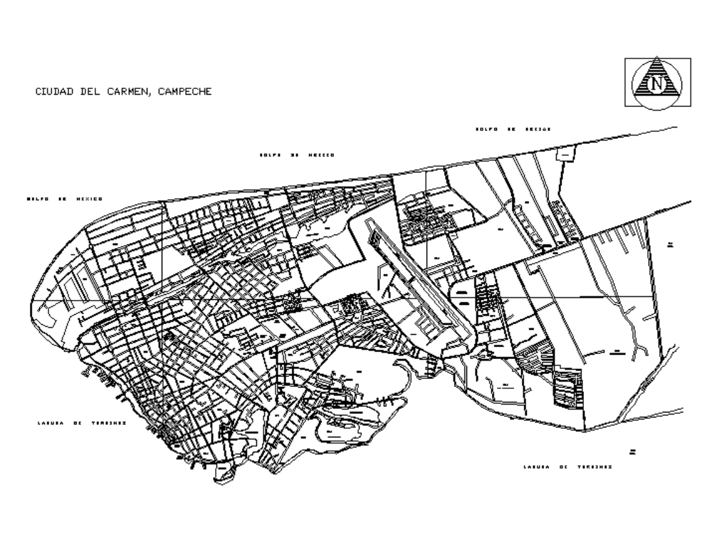 mapa de Ciudad del Carmen-4