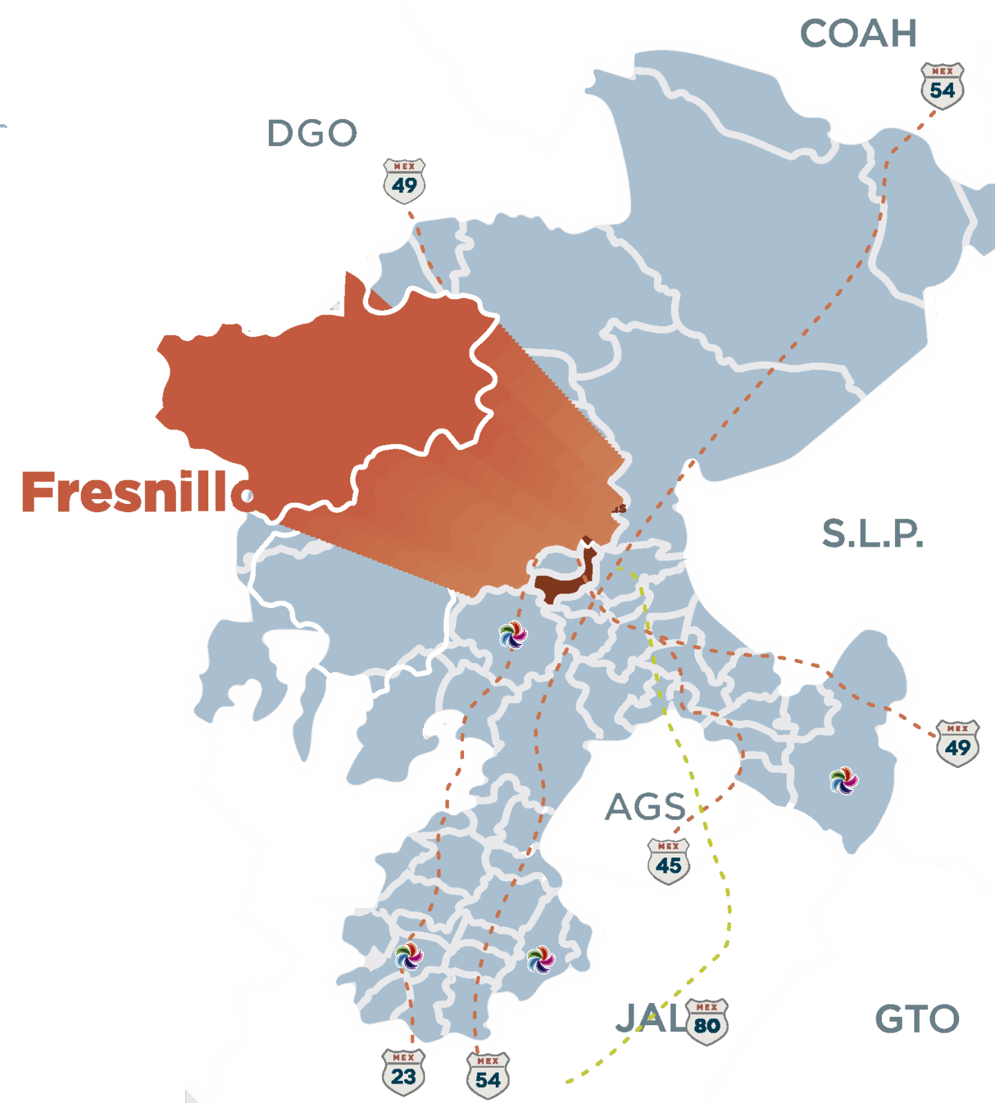 mapa de Fresnillo-5