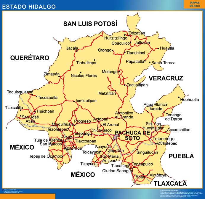 mapa de Hidalgo-2