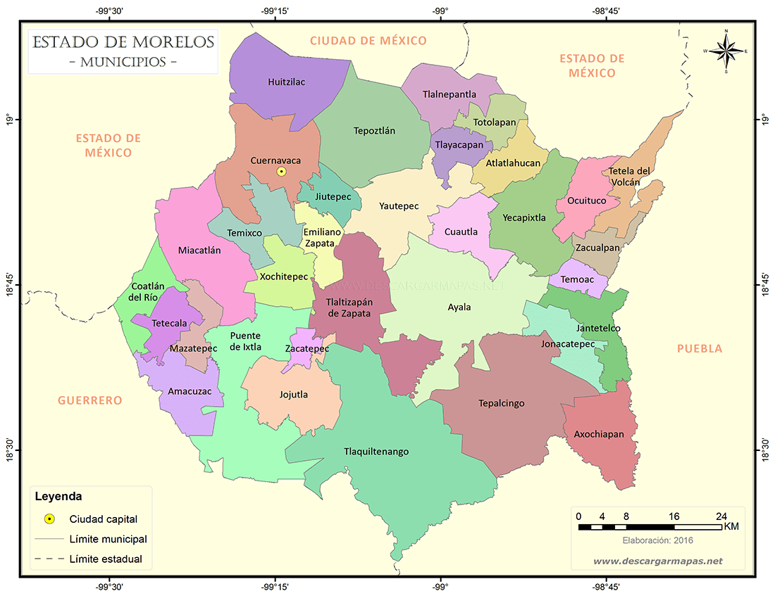 mapa de Morelos-2
