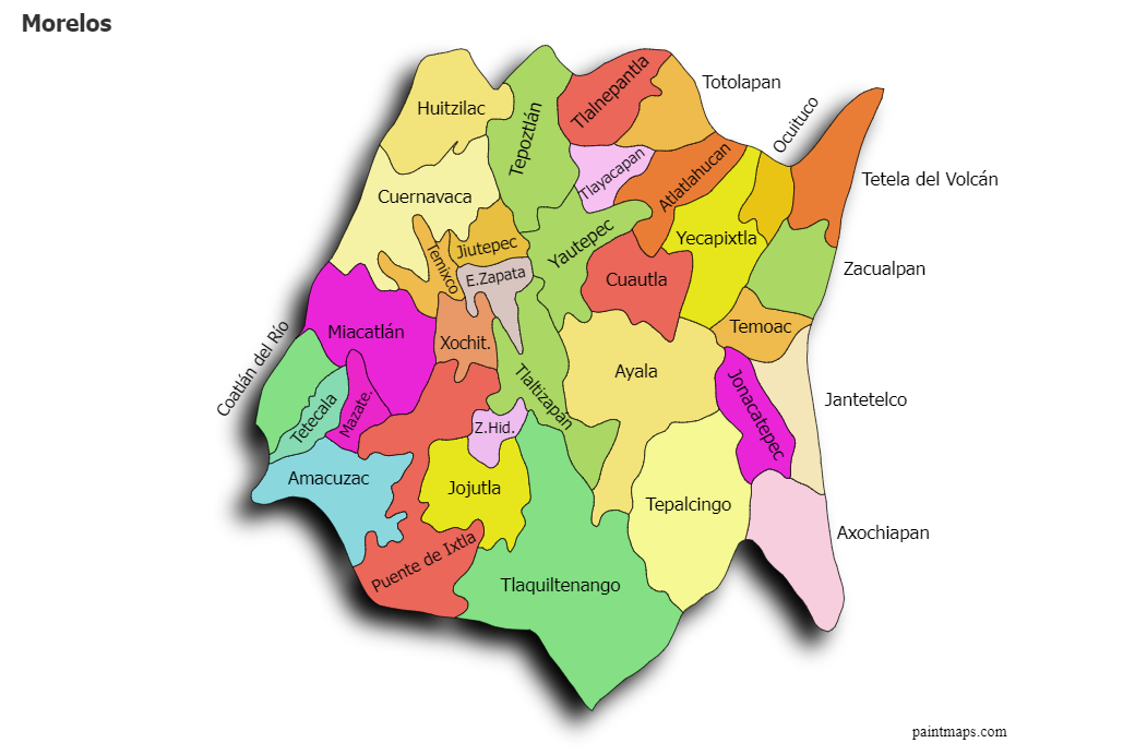 mapa de Morelos-imagen-de-portada