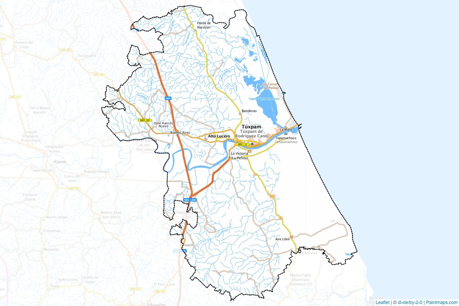 mapa de Tuxpan-3