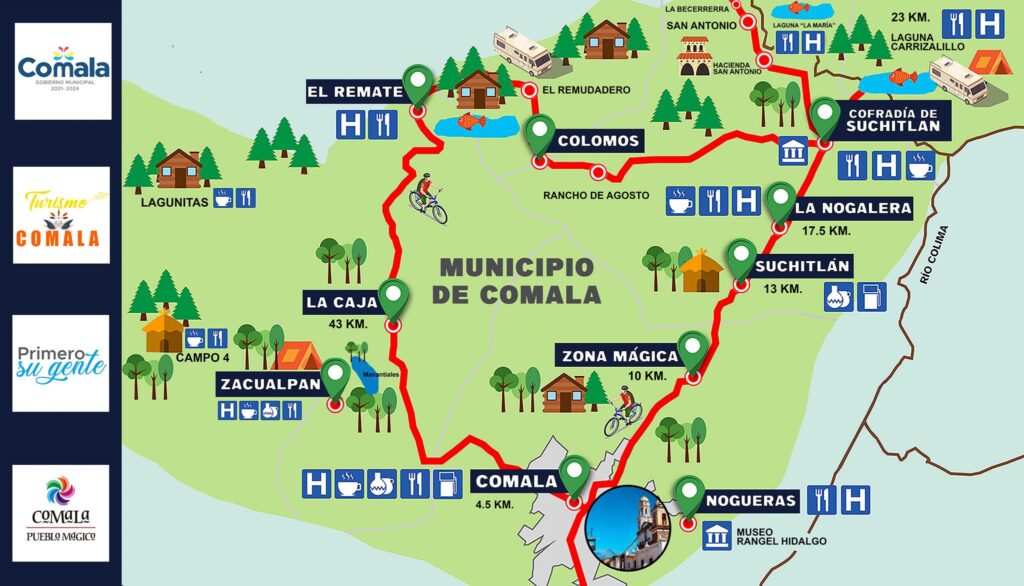 Colima Centro Mapa Descarga Gratis el Mapa Turístico de Colima para Imprimir