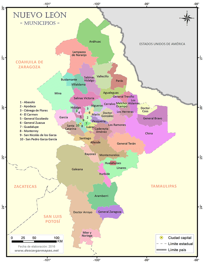 nuevo leon map-cover-image