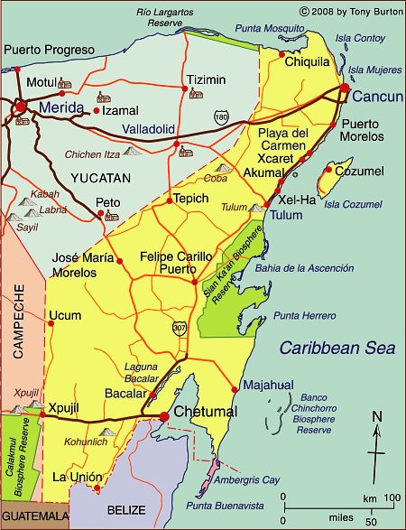 quintana roo map-cover-image